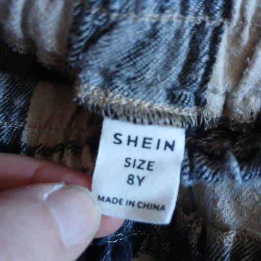 Shein Plaid Skirt Age 8