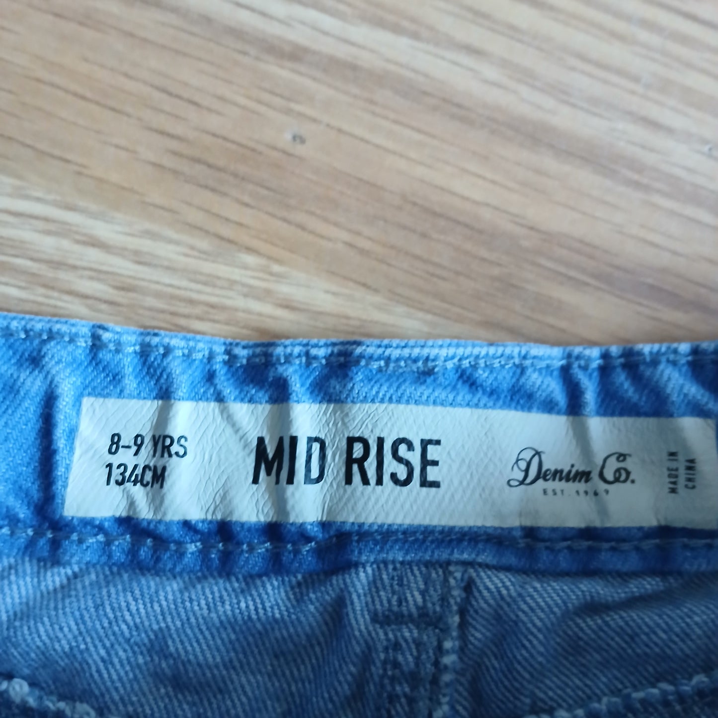 Denim Co. Denim Shorts Age 8-9