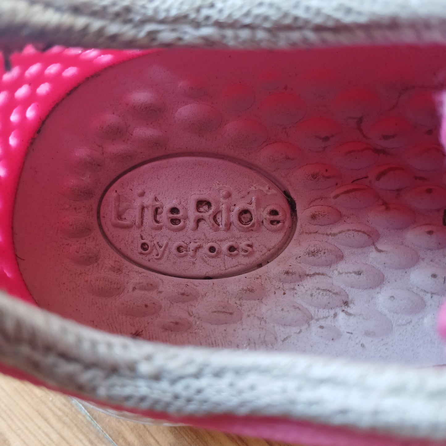 Crocs LiteRide Pink Trainers Size 13
