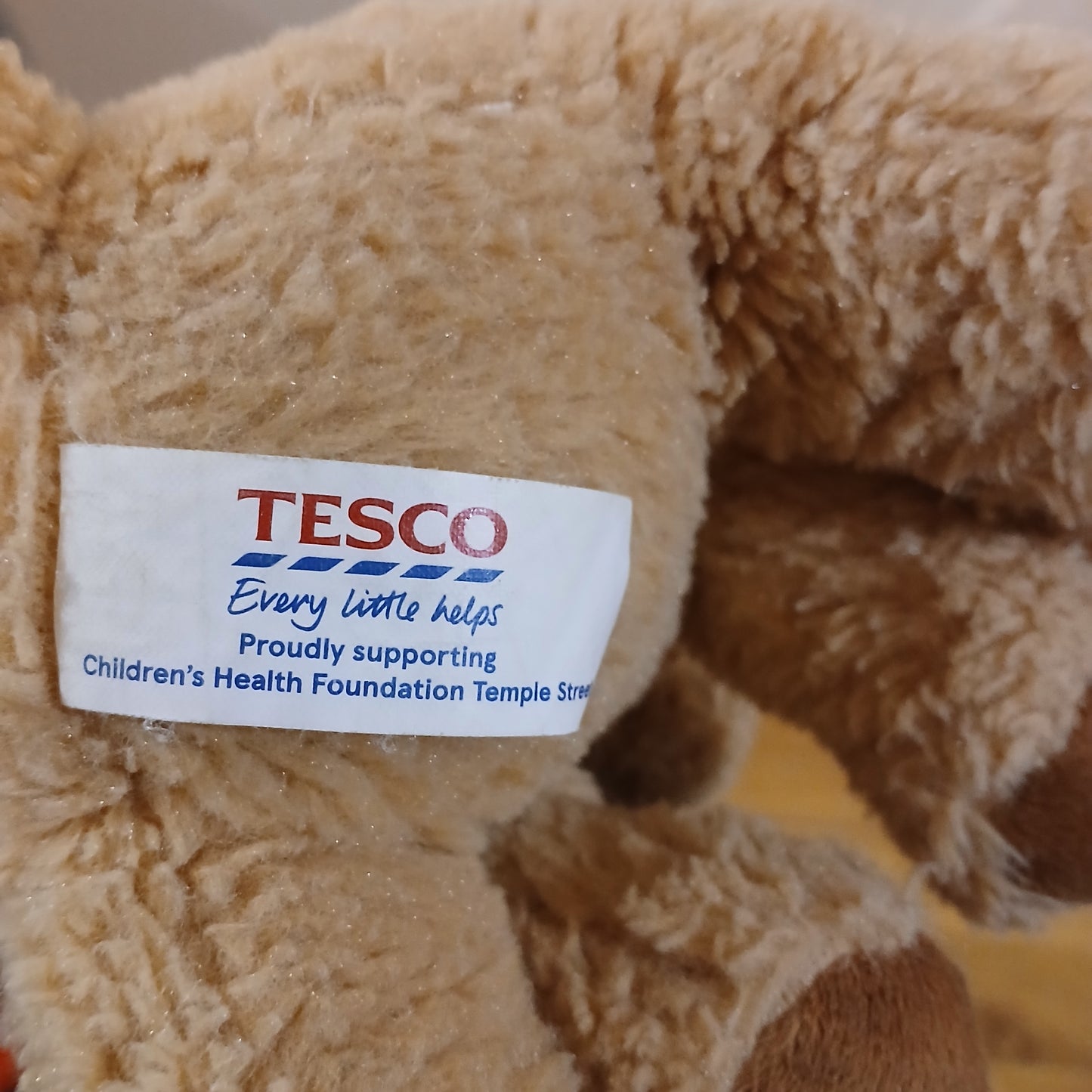 Tesco Christmas Dog Soft Toy