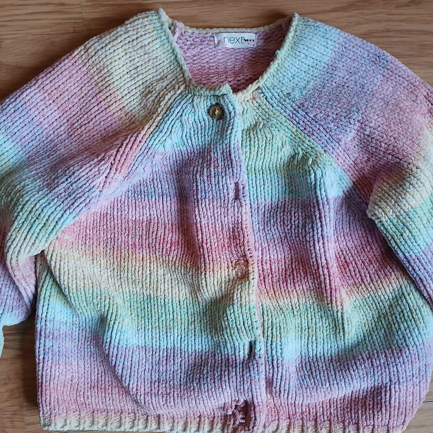 Next Rainbow Cardigan Approx Age 12-18 Months