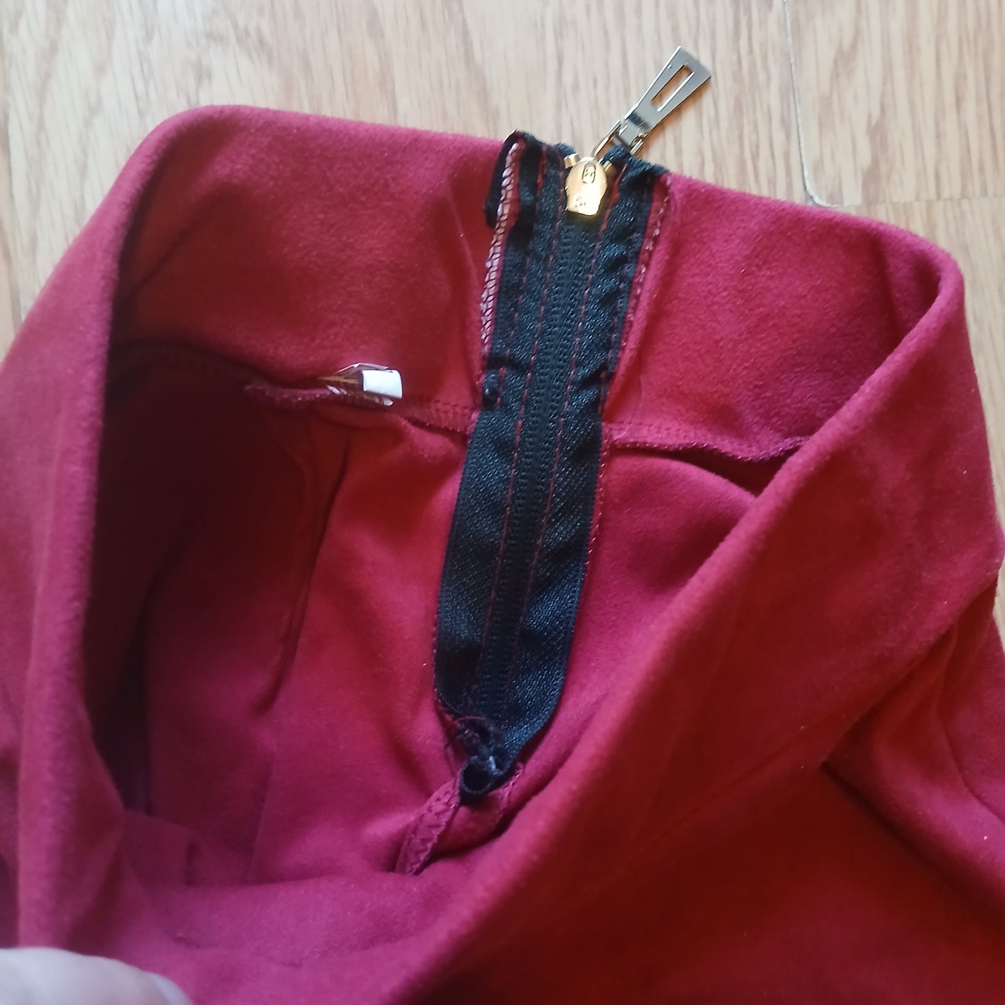 Red Stretchy Skirt Size XXS