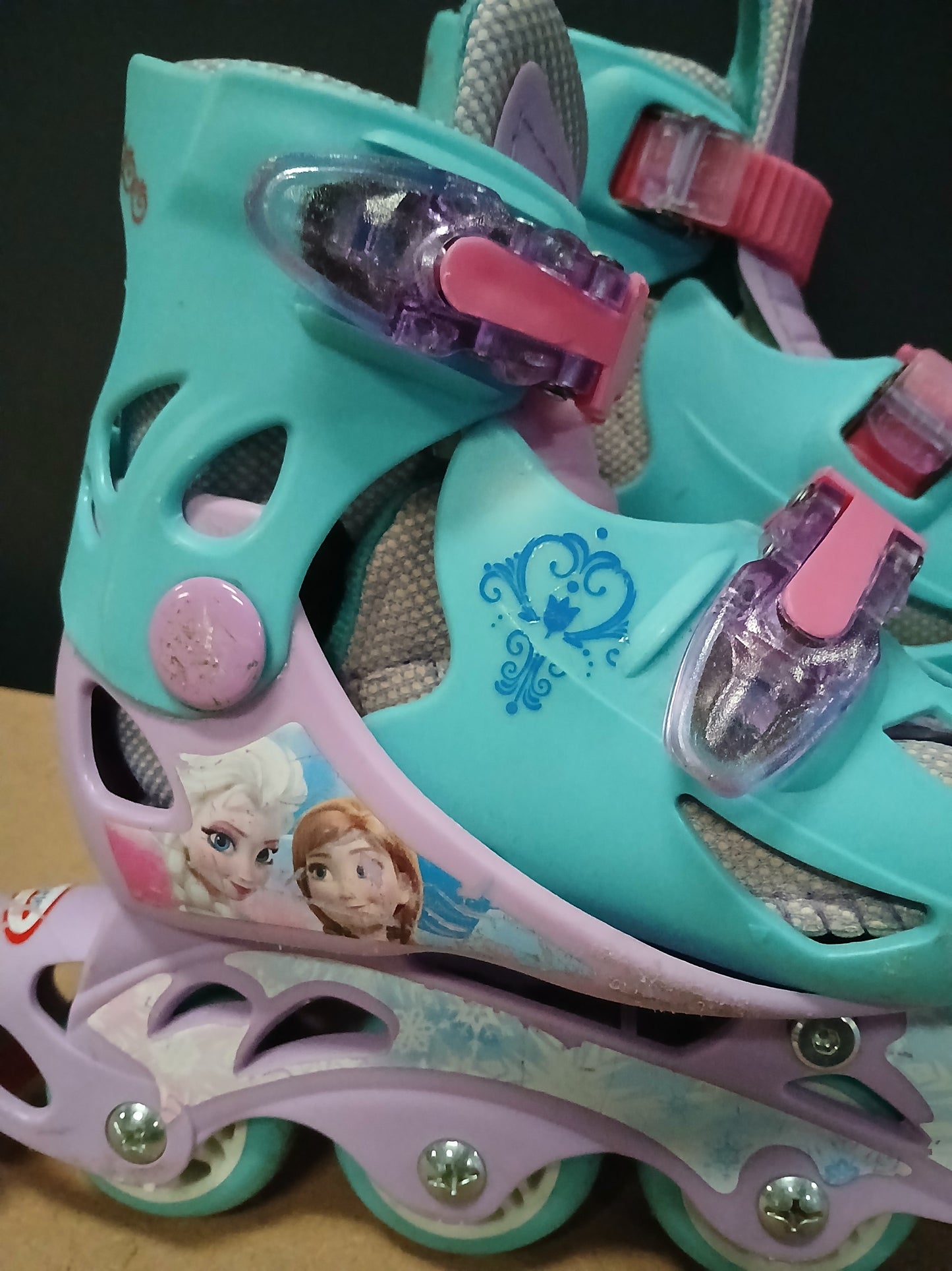 Frozen Roller Blades Inline Skates Size 30-33