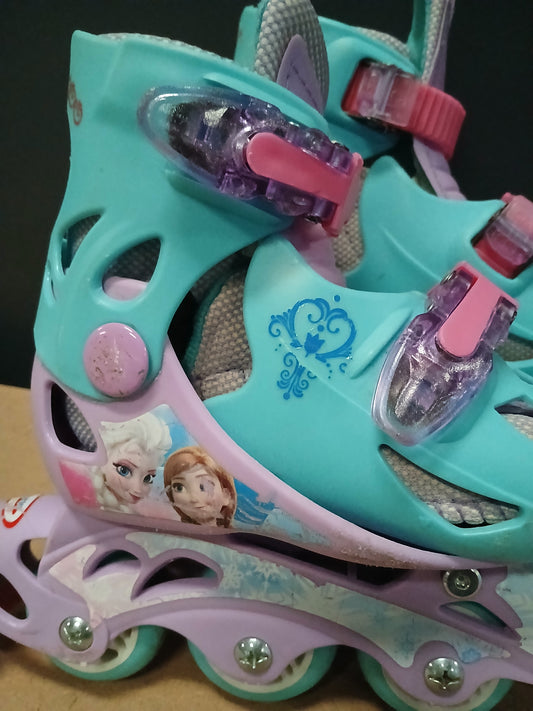Frozen Roller Blades Inline Skates Size 30-33