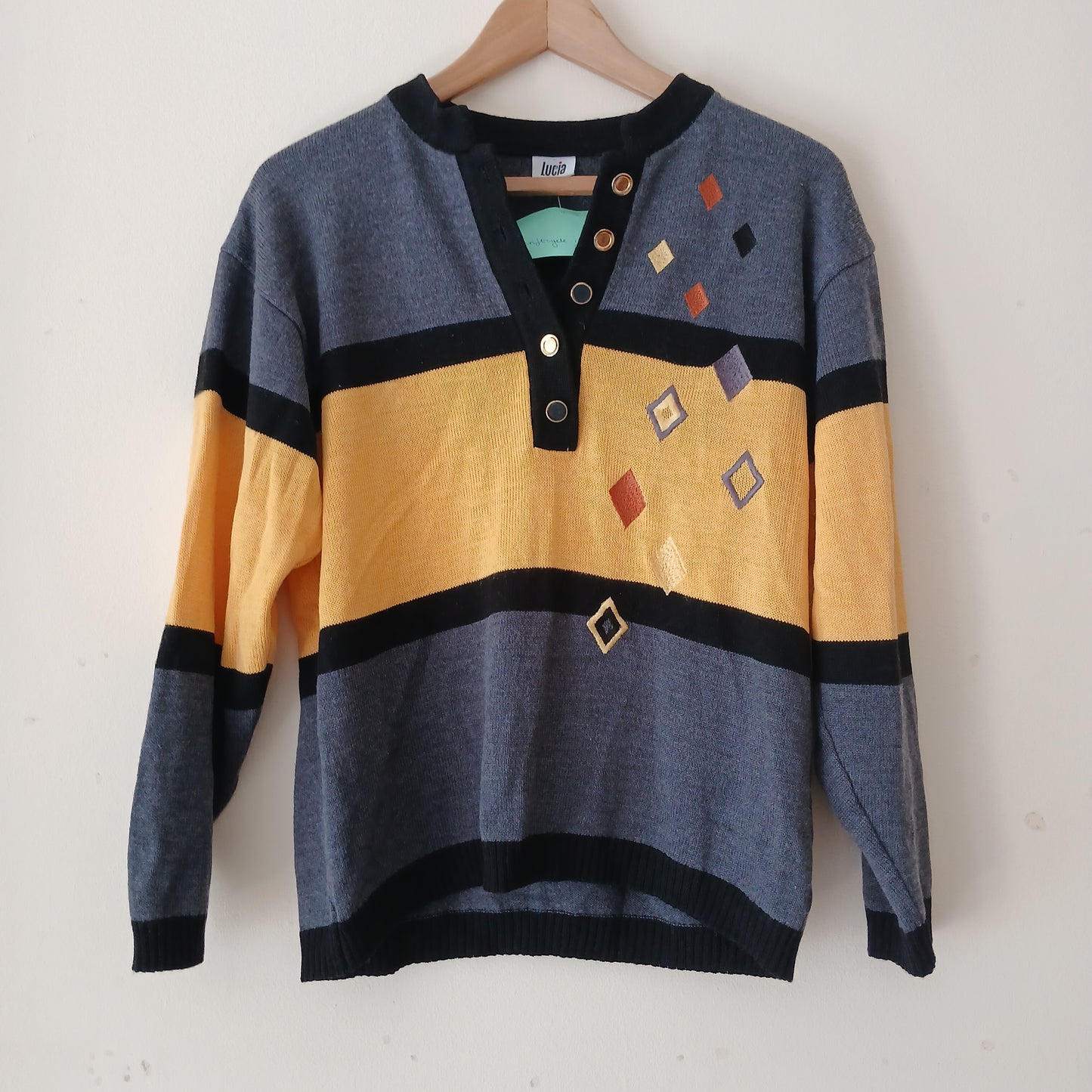 Vintage Lucia Jumper Approx Size M