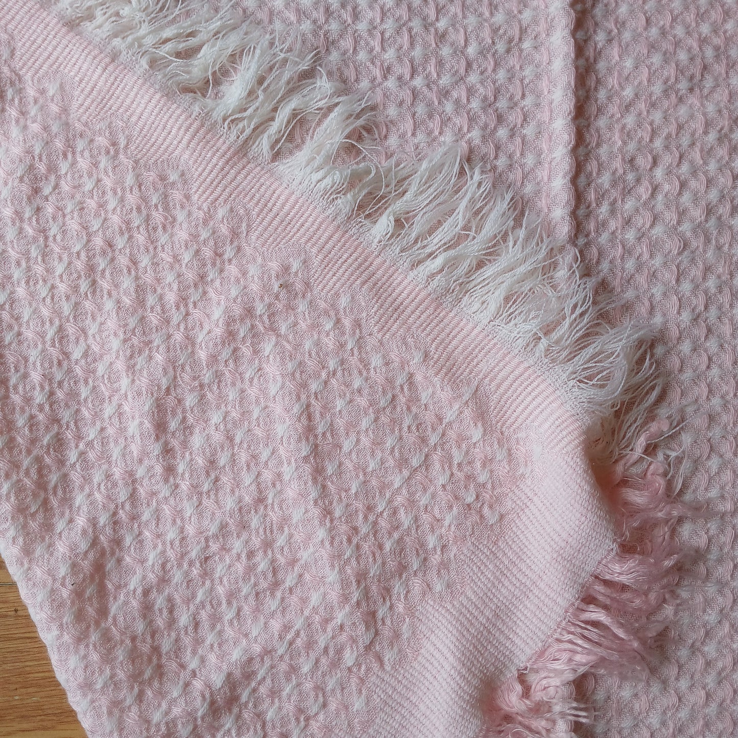 Pink Baby Blanket/Shawl