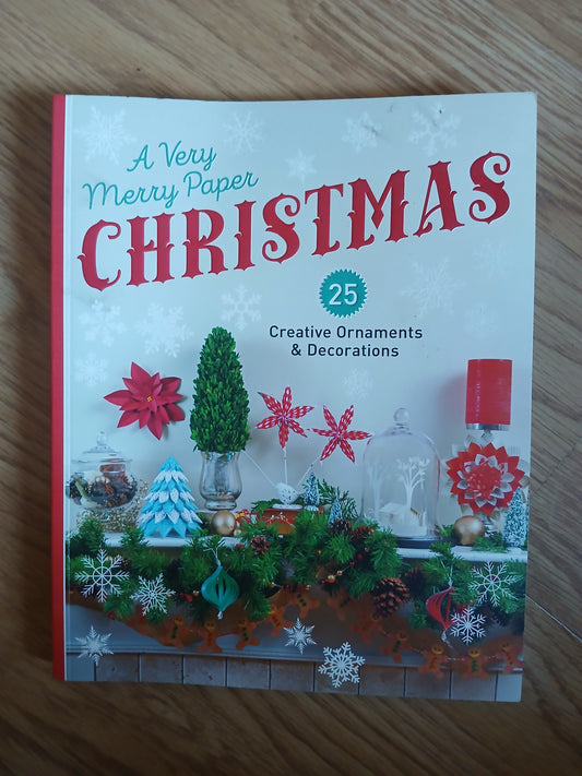 A Very Merry Paper Christmas- Craft Book