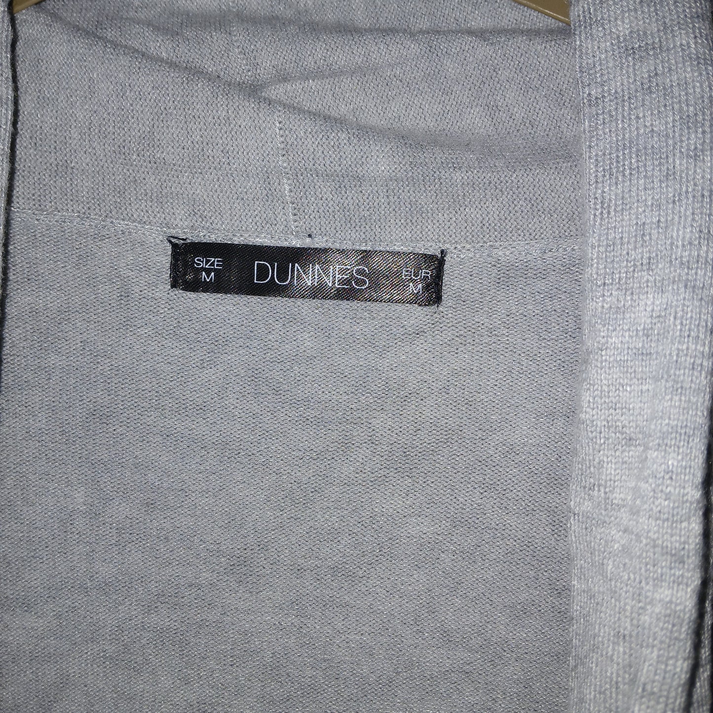 Dunnes Grey Cardigan Size Medium