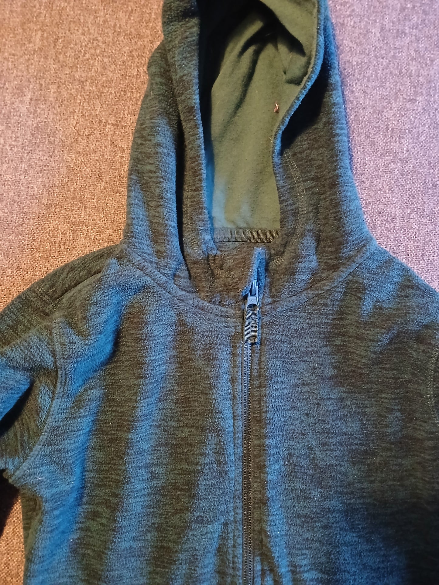Dunnes Green Hoodie Age 7-8