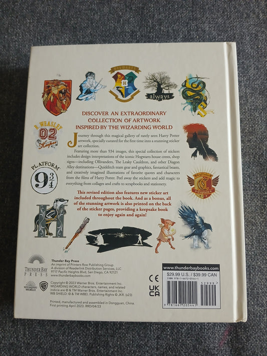 New - Harry Potter World of Stickers