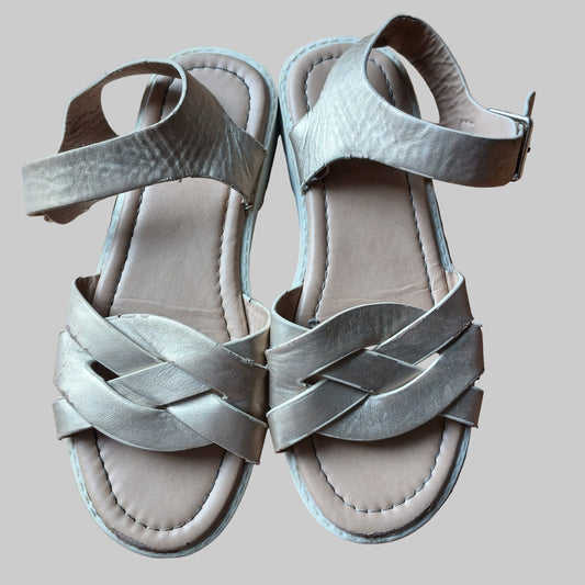 F&F Gold Sandals Size UK 13 EU 32