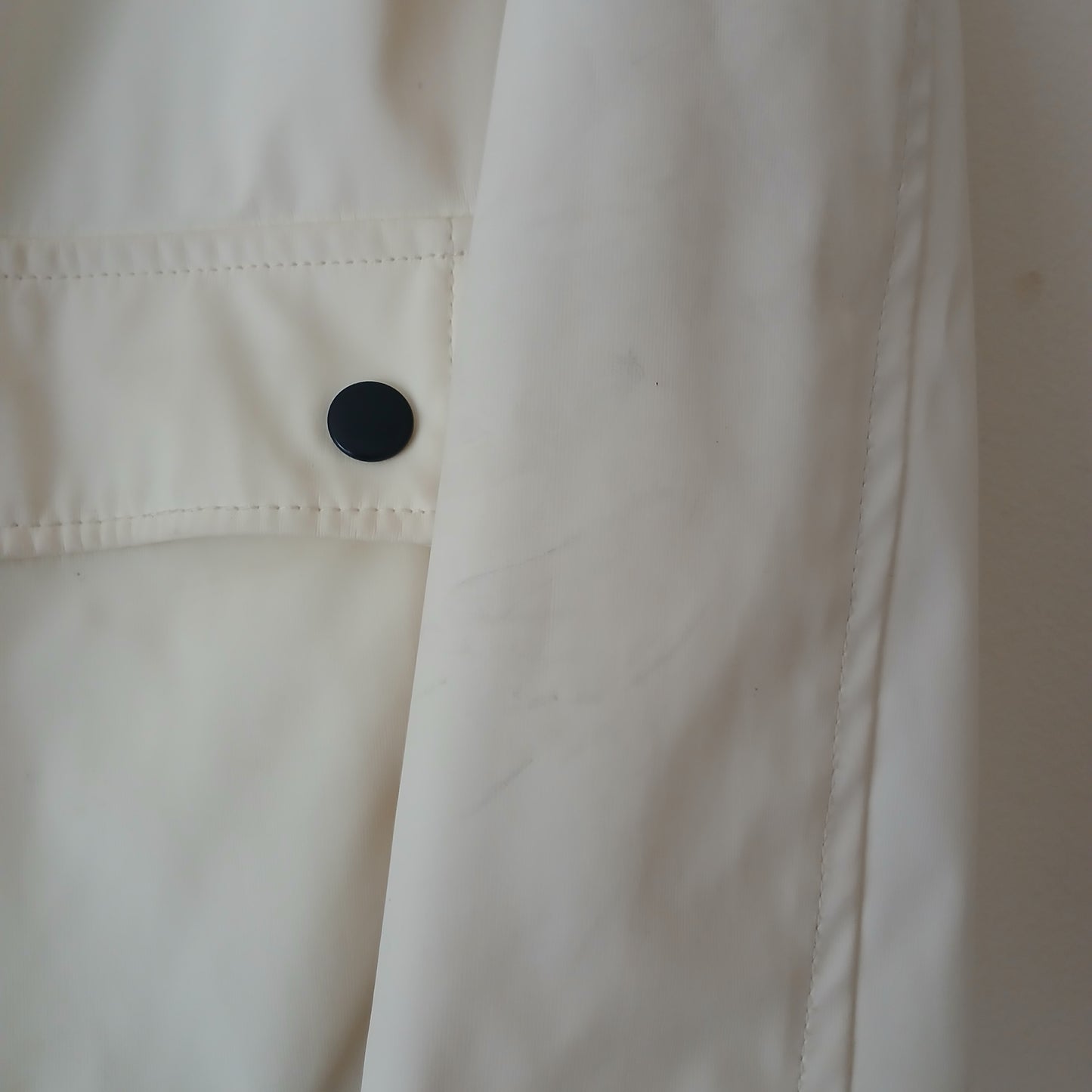 New Look White Rain Coat Size 10